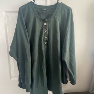 Torrid Dark Green Sweater